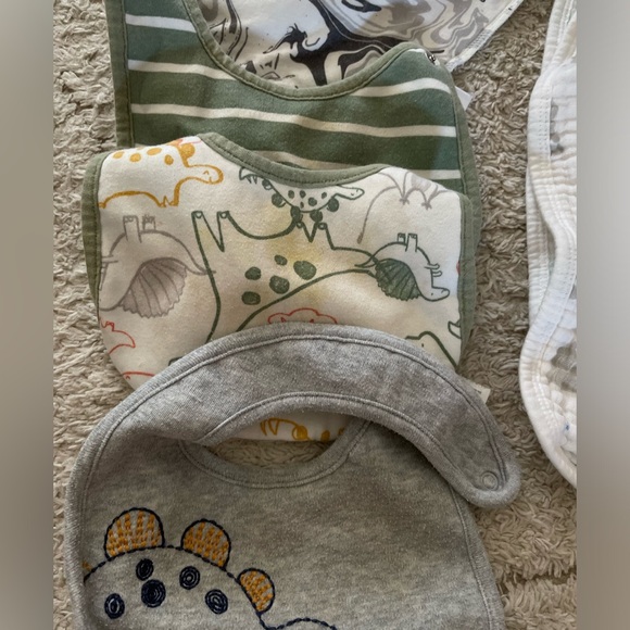 Bundle14 items Baby snap bibs cotton bibs Carter’s bibs - Picture 3 of 6